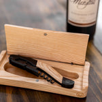 Barolo Waiter-style Corkscrew in Ashwood Box