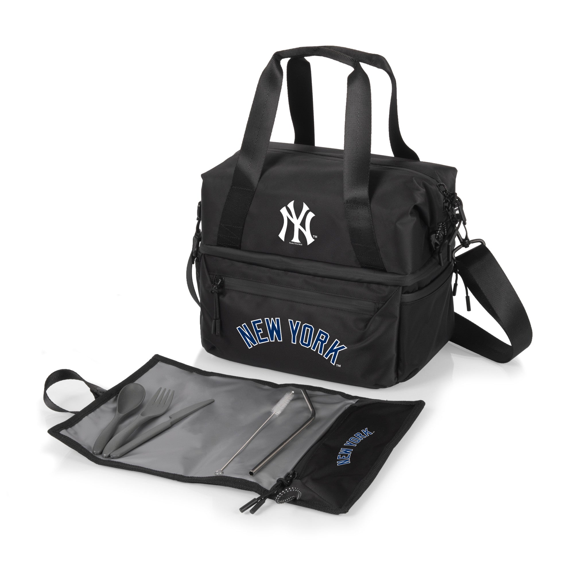 New York Yankees - Tarana Lunch Bag Cooler with Utensils