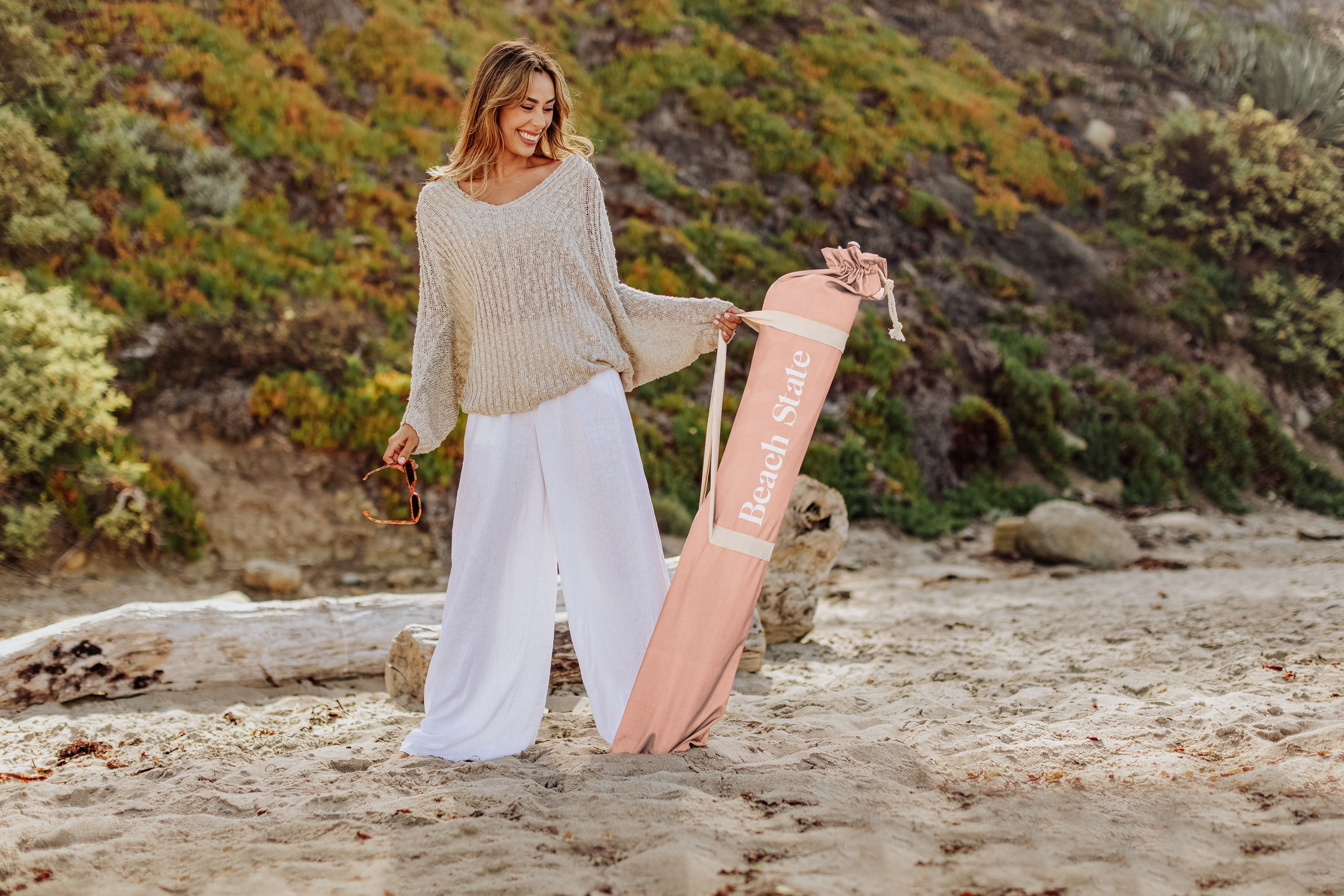 Summerland 6.5 ft. Portable Beach Umbrella