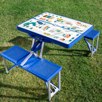 Picnic Table Portable Folding Table with Seats