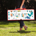 Picnic Table Portable Folding Table with Seats