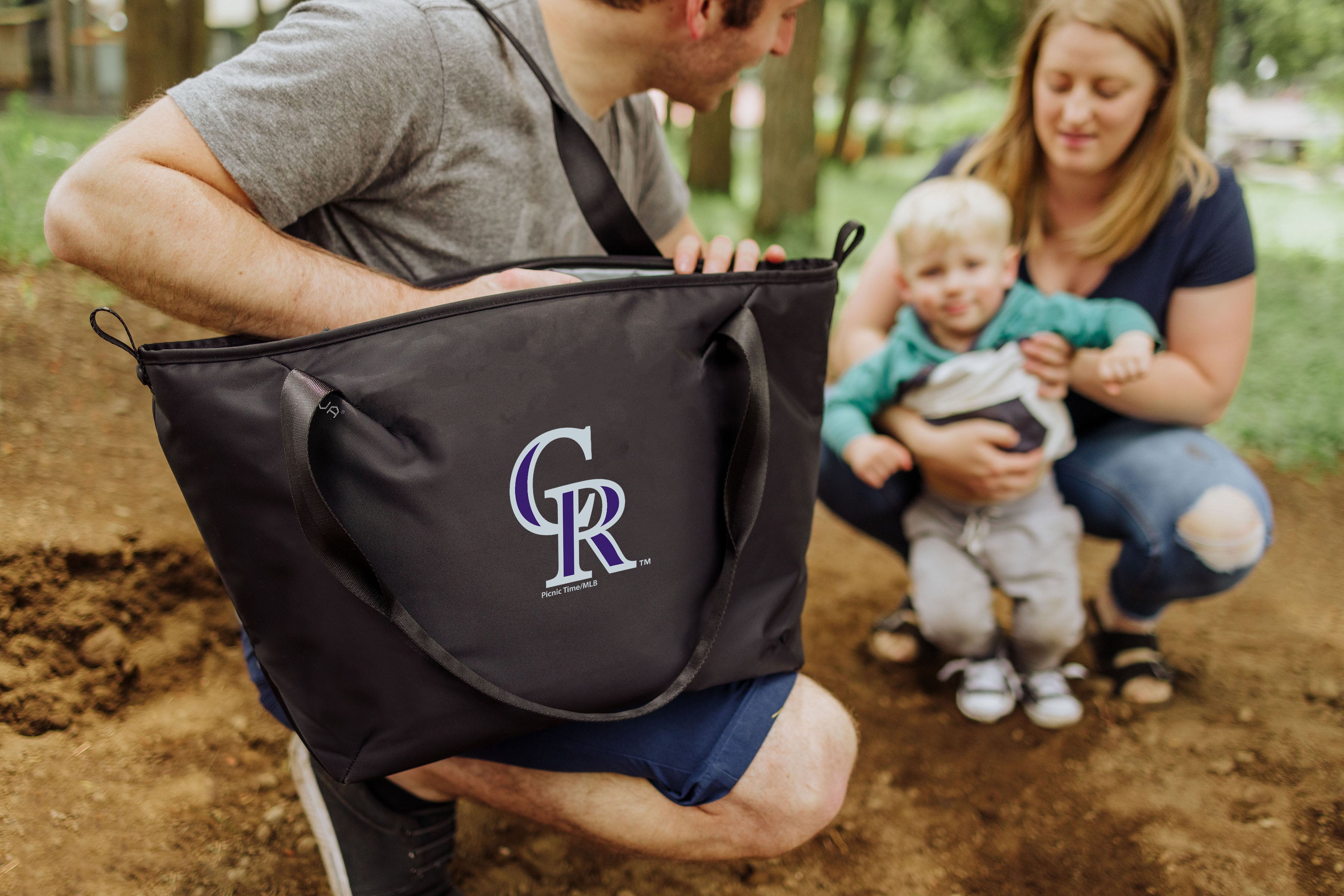 Colorado Rockies - Tarana Recycled Cooler Tote Bag-Picnic Time Family of Brands