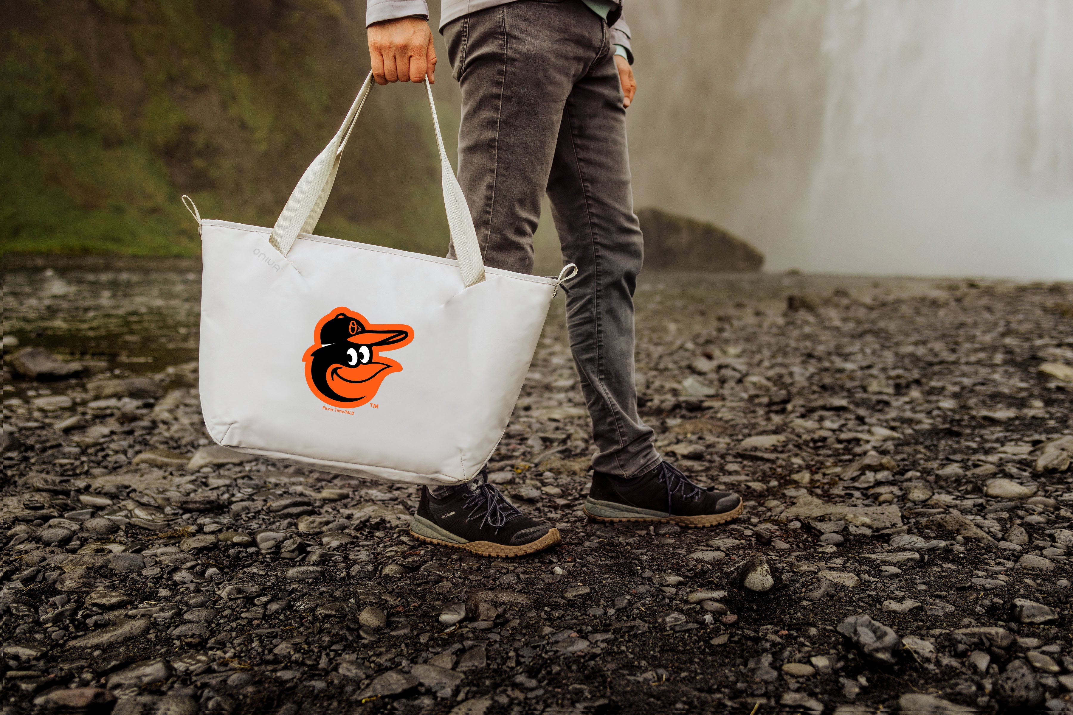 Baltimore Orioles - Tarana Recycled Cooler Tote Bag-Picnic Time Family of Brands
