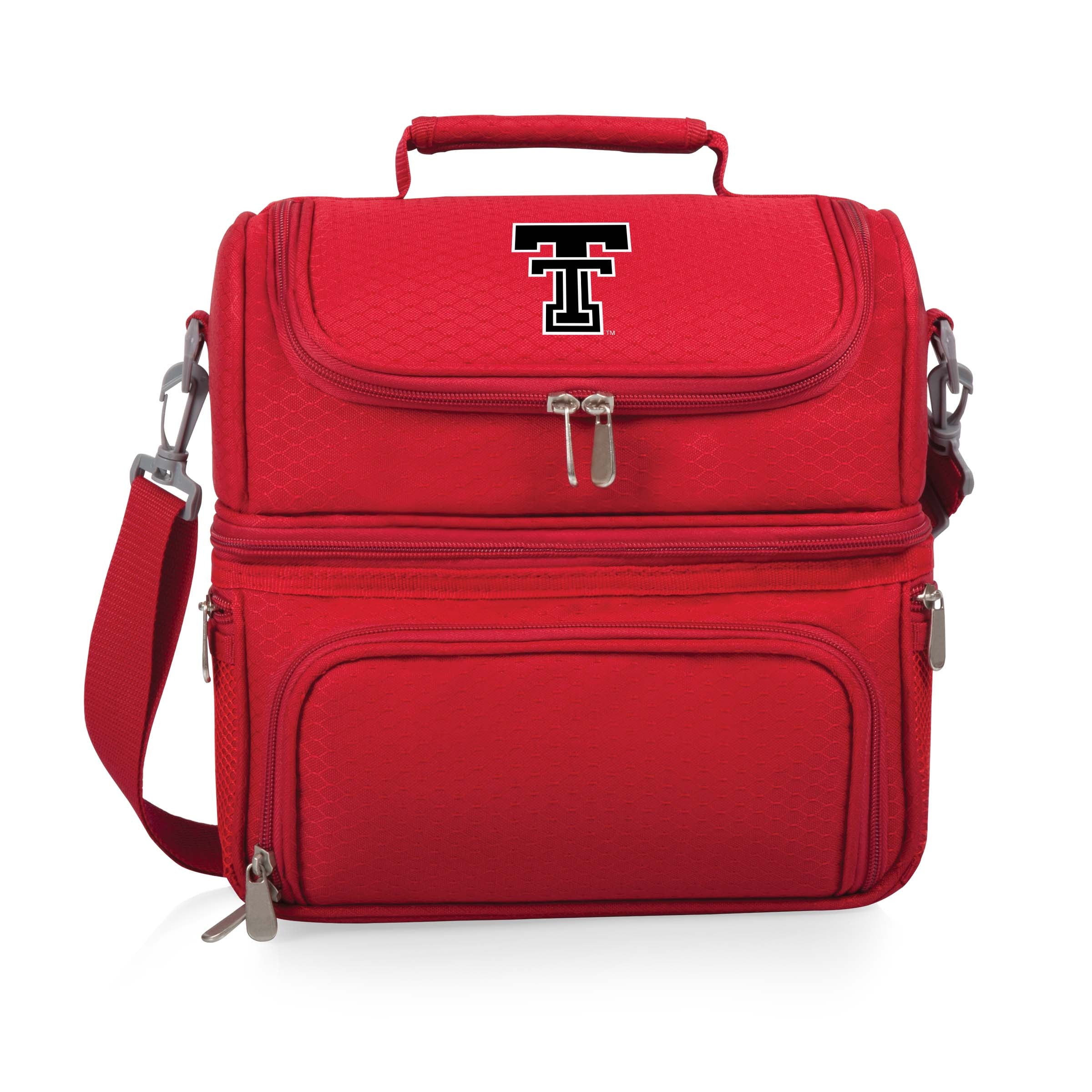 Texas Tech Red Raiders - Pranzo Lunch Bag Cooler with Utensils-Picnic Time Family of Brands