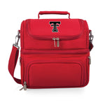 Texas Tech Red Raiders - Pranzo Lunch Bag Cooler with Utensils-Picnic Time Family of Brands