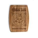 Haunted Mansion - Ovale Acacia Cutting Board-Picnic Time Family of Brands