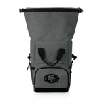 San Francisco 49ers - On The Go Roll-Top Backpack Cooler