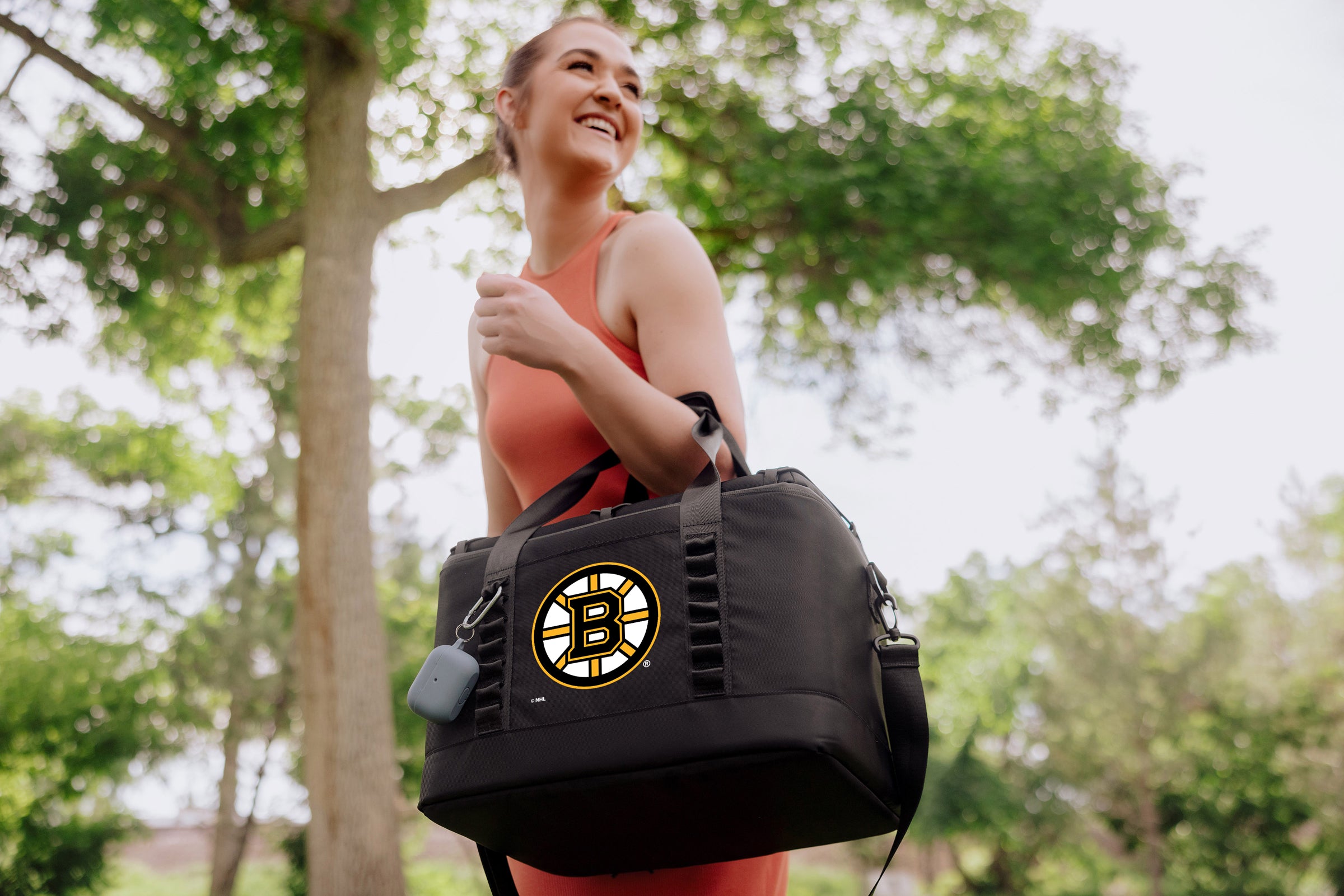Boston Bruins - Tarana Superthick Recycled Cooler - 24 can-Picnic Time Family of Brands