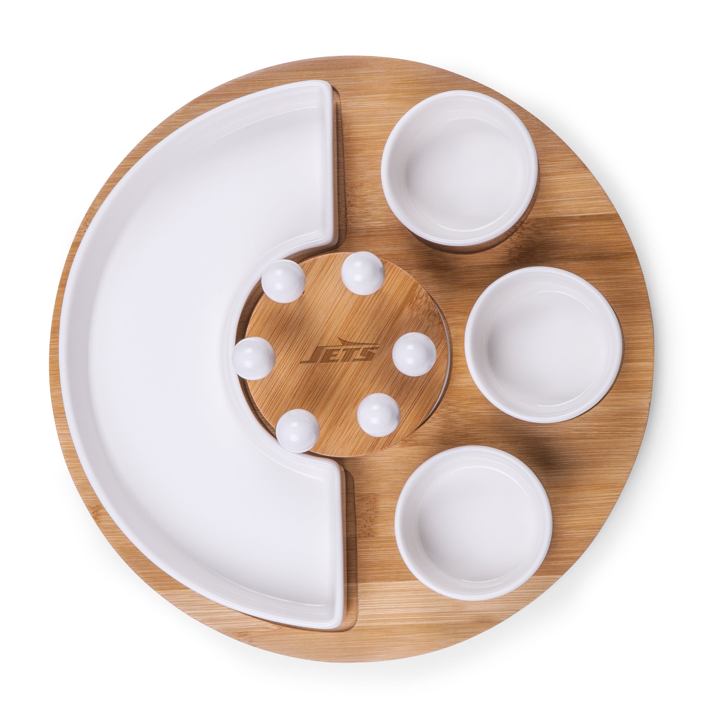 New York Jets - Symphony Appetizer Serving Tray Set