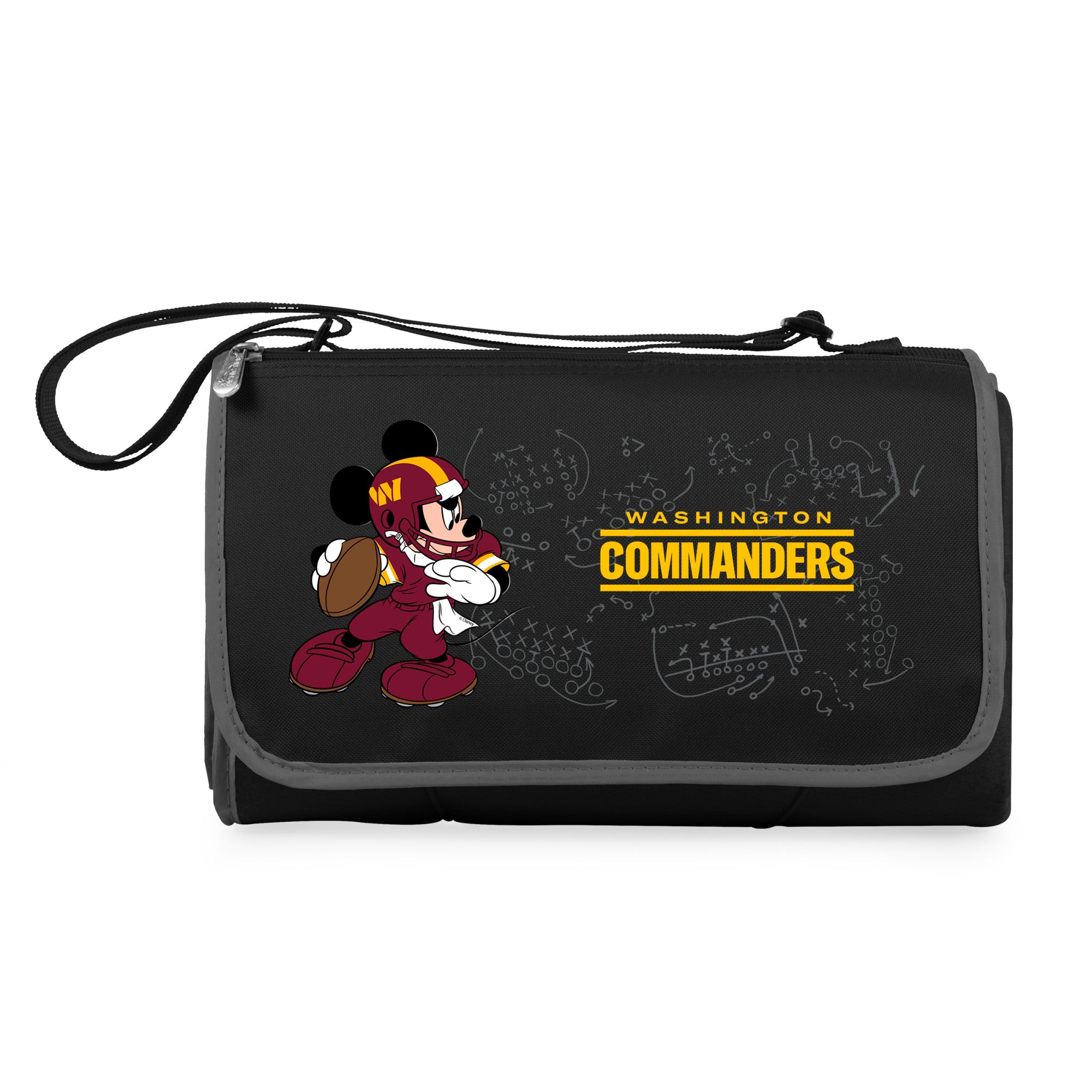 Washington Commanders Mickey Mouse - Blanket Tote Outdoor Picnic Blanket