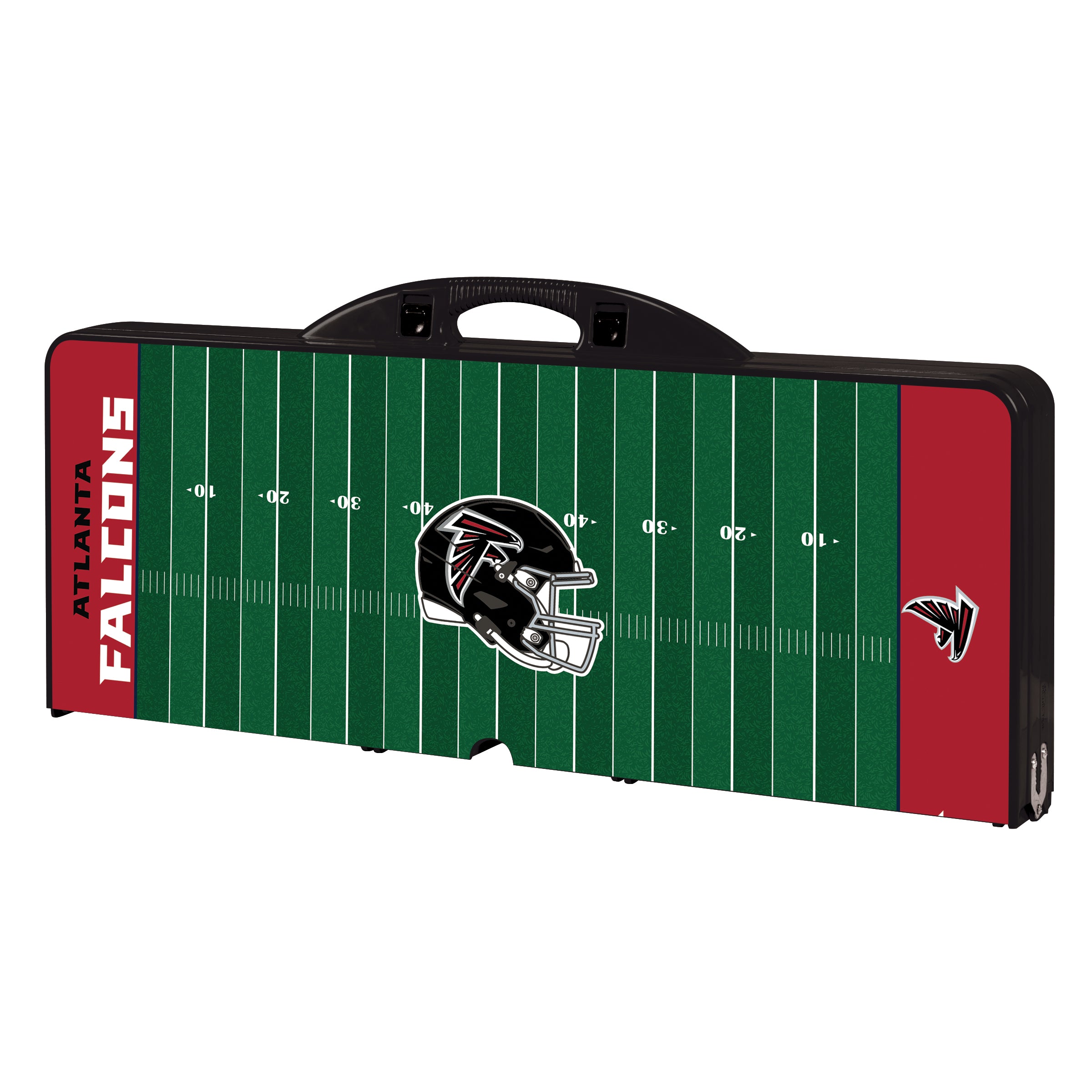 Atlanta Falcons - Picnic Table Portable Folding Table with Seats and Umbrella