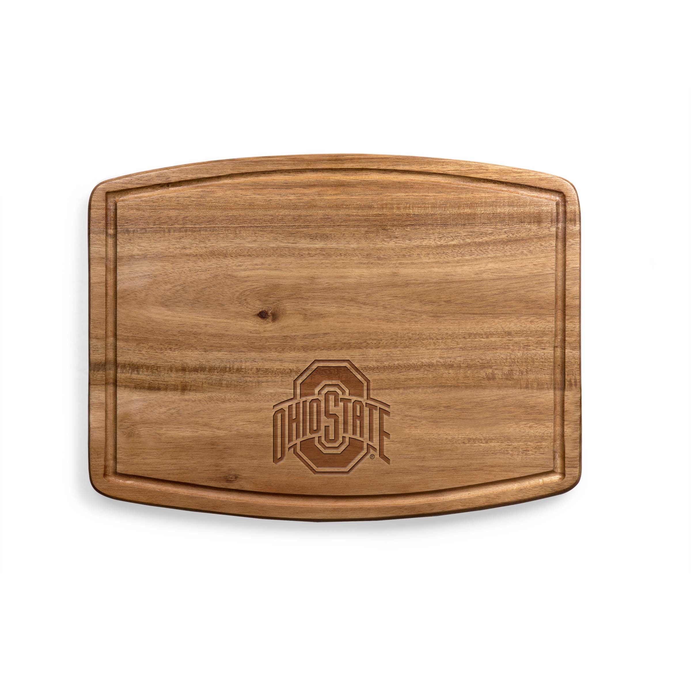 Ohio State Buckeyes - Ovale Acacia Cutting Board