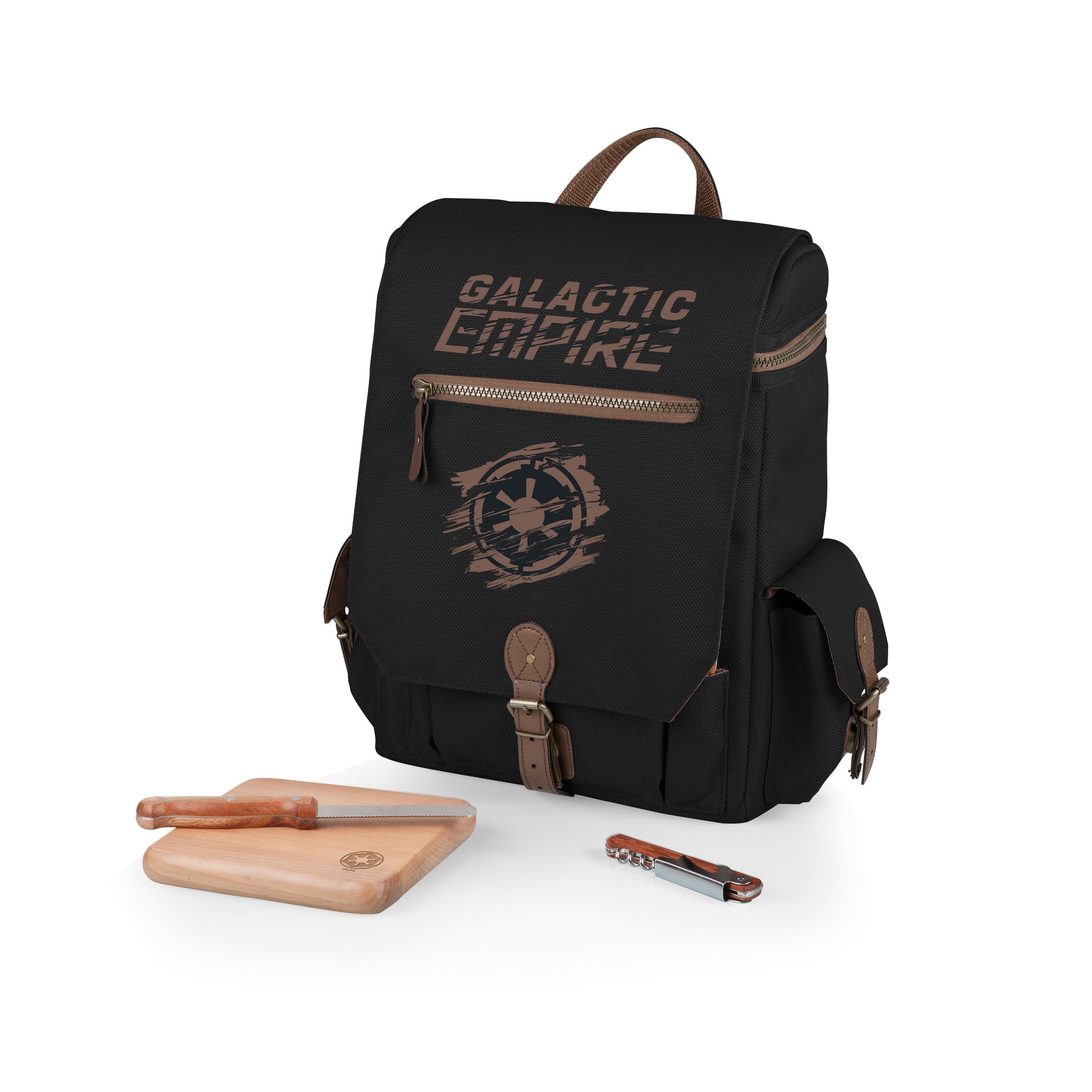 Star Wars - Moreno 3-Bottle Wine & Cheese Tote-Picnic Time Family of Brands