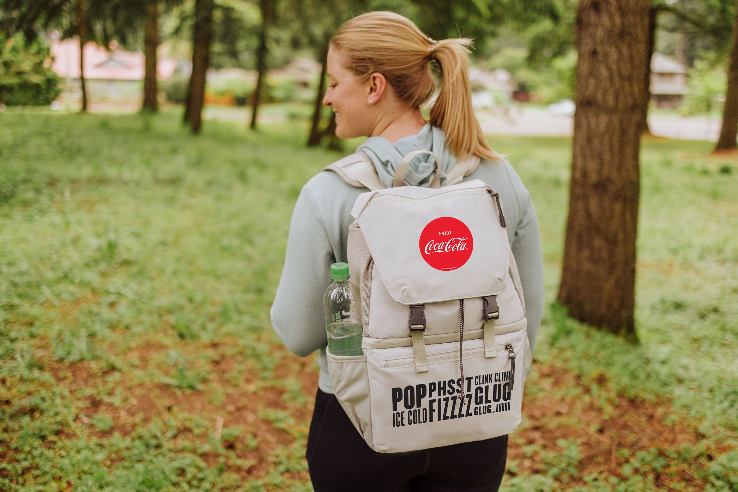 Coca-Cola - Tarana Recycled Backpack Cooler-Picnic Time Family of Brands