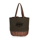 Los Angeles Kings - Coronado Canvas and Willow Basket Tote