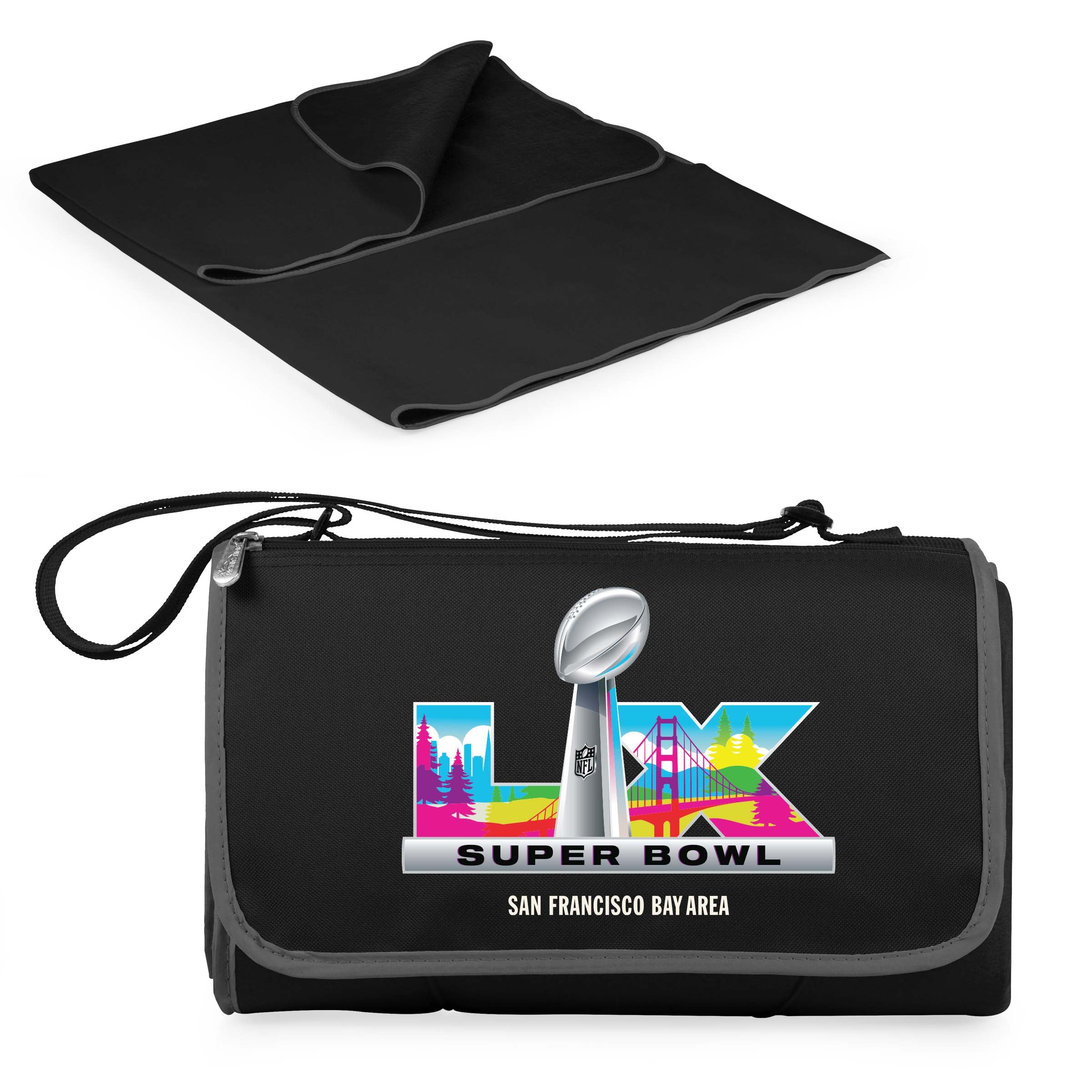 Super Bowl LX - Blanket Tote Outdoor Picnic Blanket-Picnic Time Family of Brands