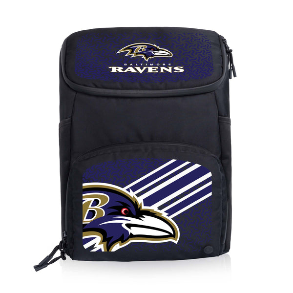 Baltimore Ravens - PTX 2.0 Tarana Recycled Backpack Cooler-Picnic Time Family of Brands