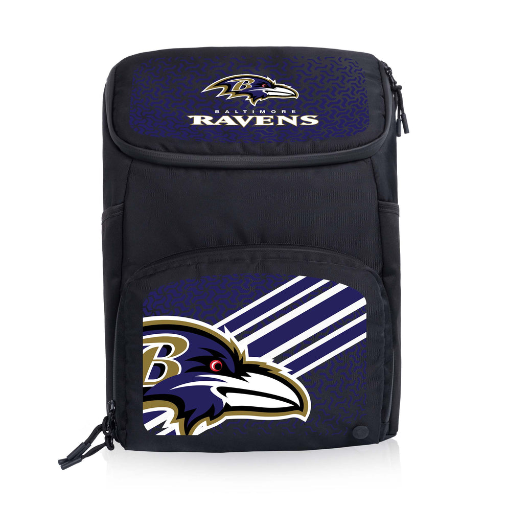 Baltimore Ravens - PTX 2.0 Tarana Recycled Backpack Cooler-Picnic Time Family of Brands