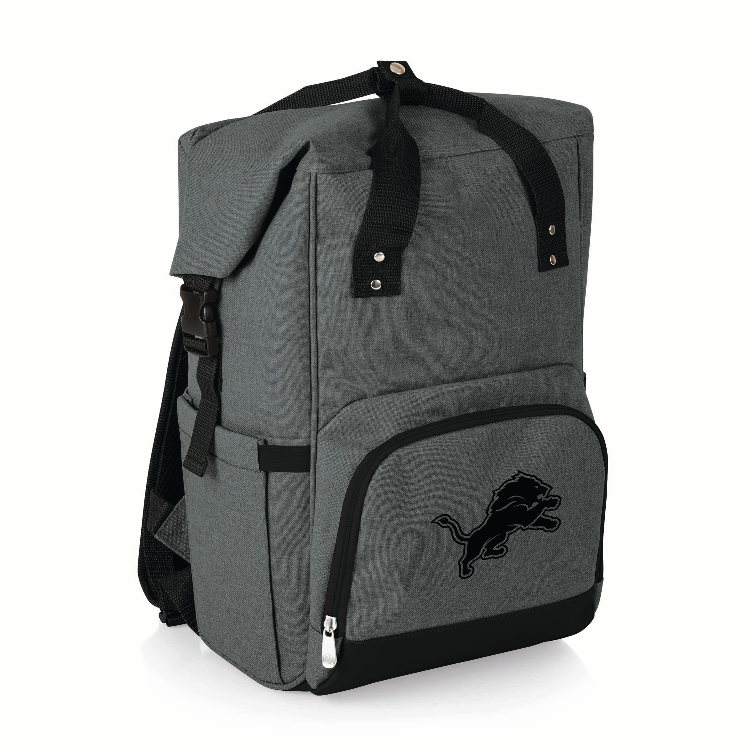 Detroit Lions Roll Top Cooler Backpack