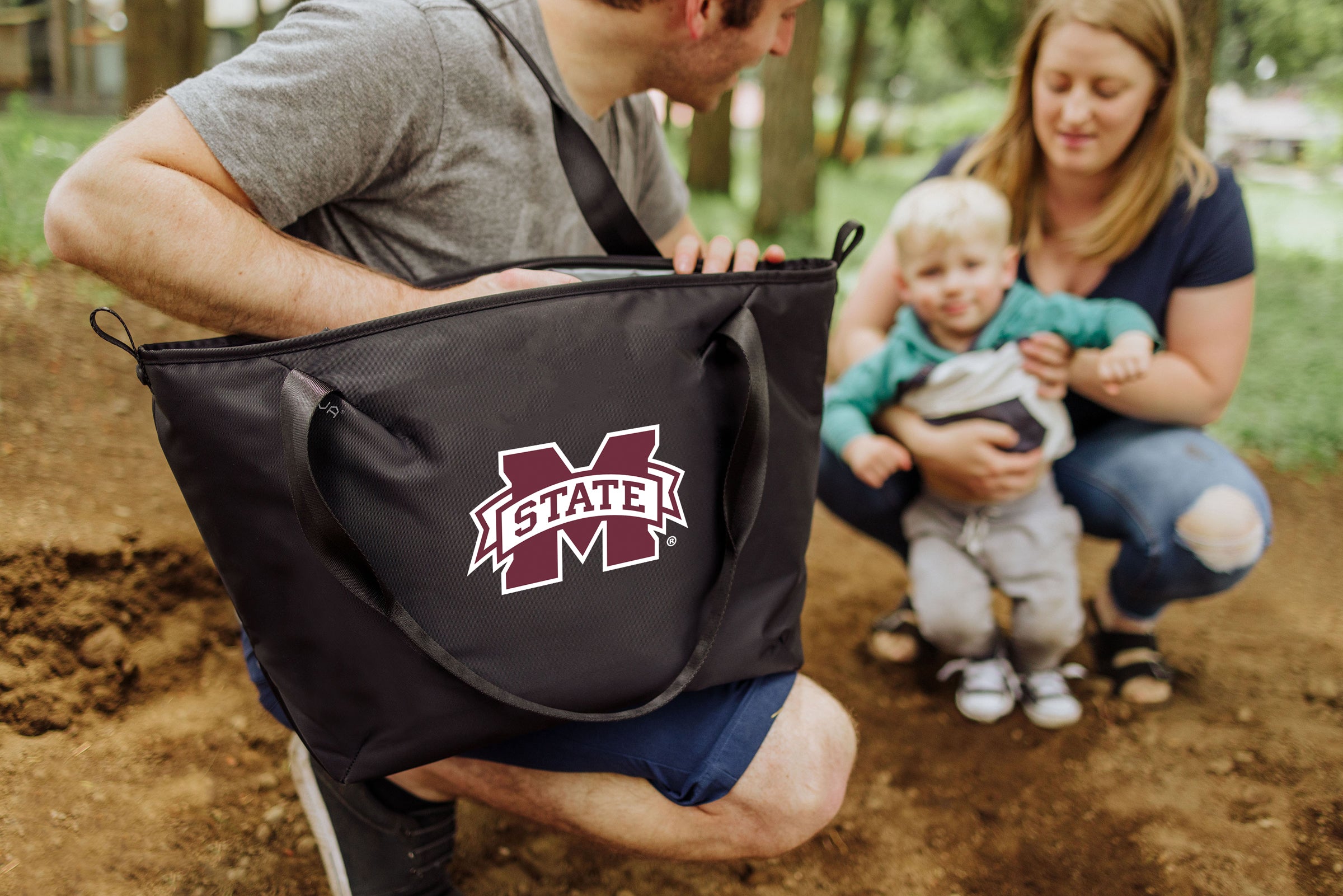 Mississippi State Bulldogs - Tarana Recycled Cooler Tote Bag-Picnic Time Family of Brands
