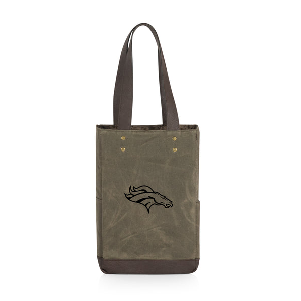 Denver Broncos - 2 Bottle Insulated Wine Cooler Bag-Picnic Time Family of Brands