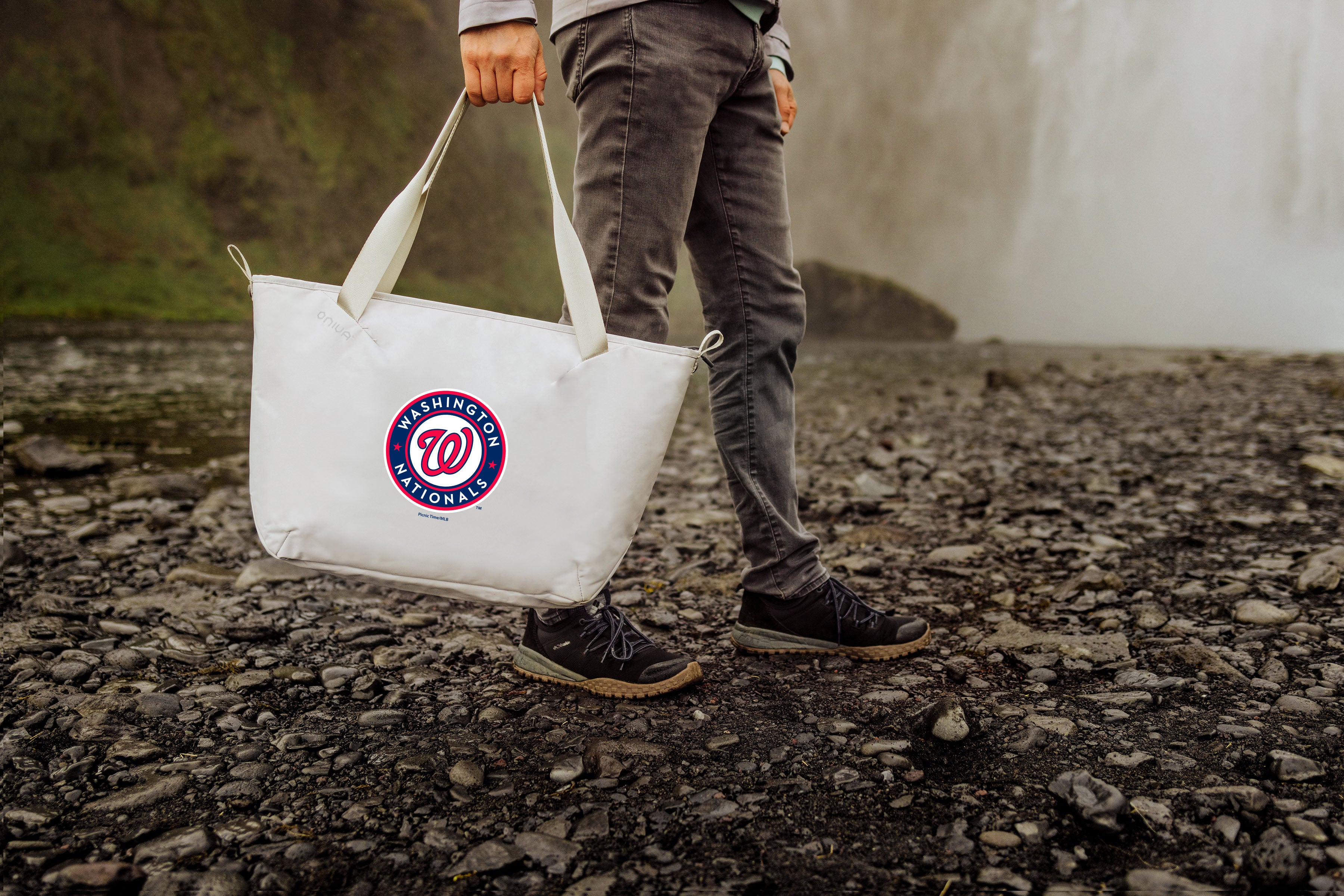 Washington Nationals - Tarana Recycled Cooler Tote Bag-Picnic Time Family of Brands