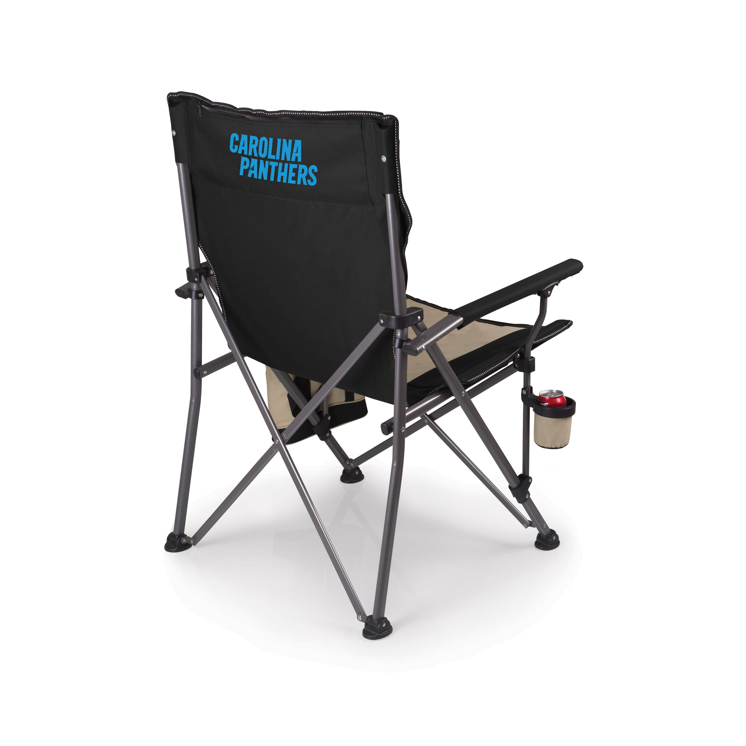 Carolina Panthers - Big Bear XXL Camping Chair with Cooler-Picnic Time Family of Brands