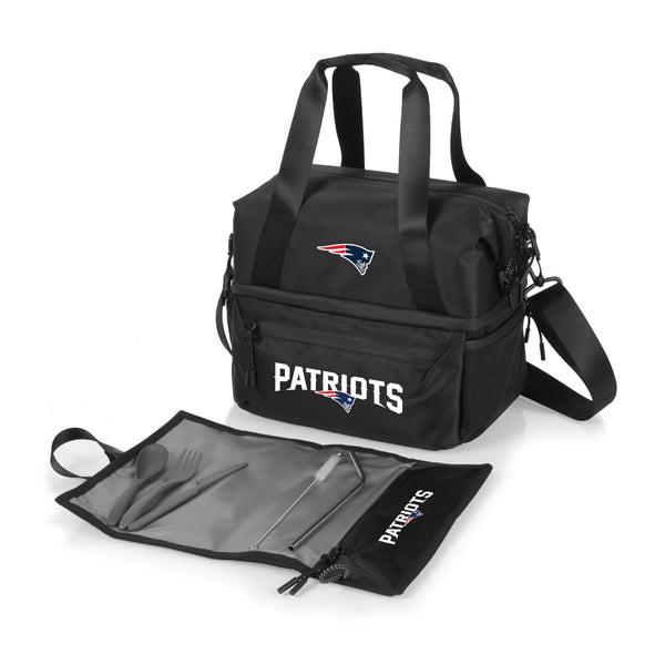 New England Patriots - Tarana Recycled Lunch Bag Cooler with Utensils