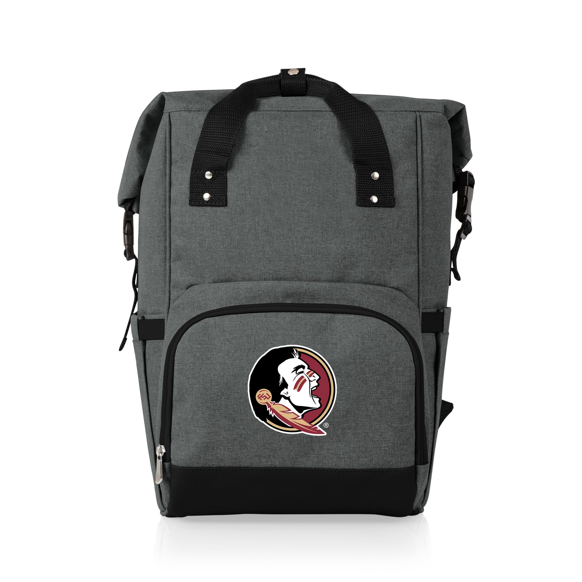 Florida State Seminoles - On The Go Roll-Top Backpack Cooler