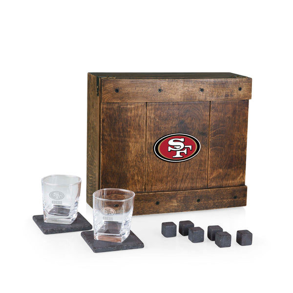 San Francisco 49ers - Whiskey Box Gift Set – PICNIC TIME FAMILY OF