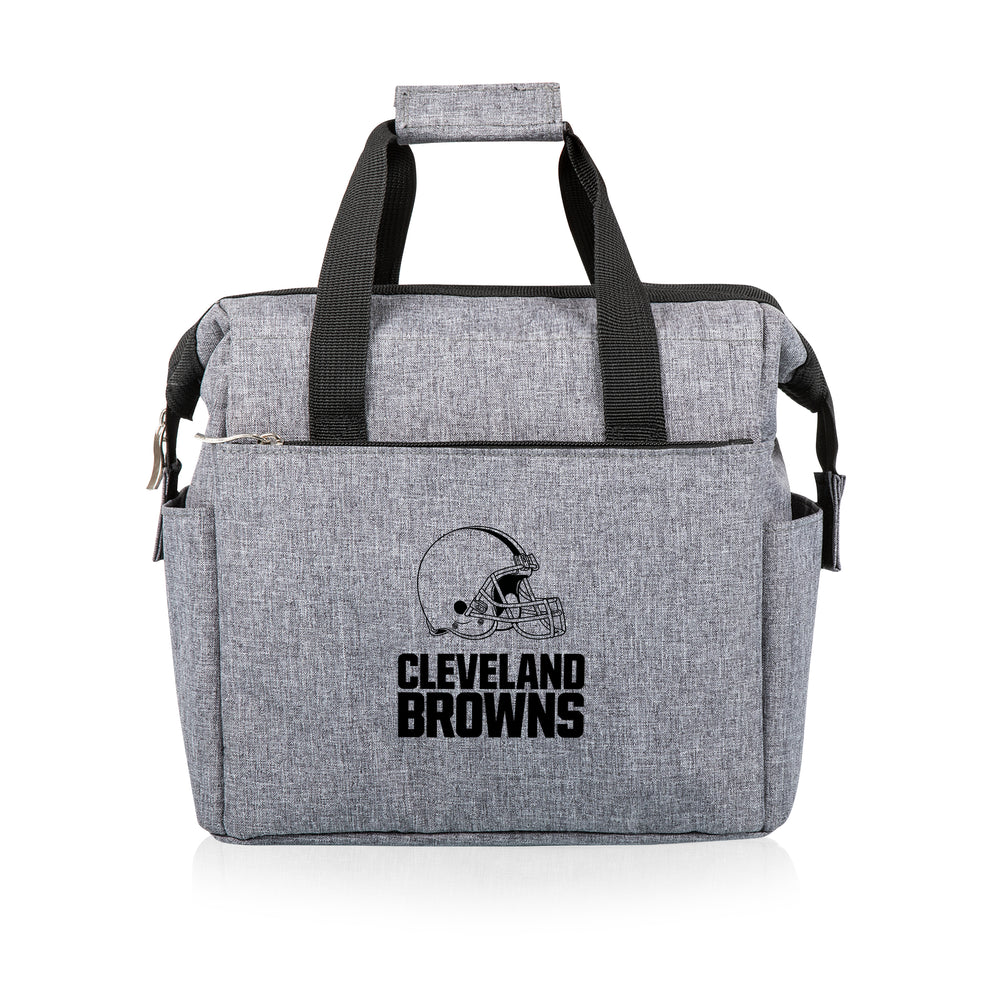 Cleveland Browns - On The Go Lunch Bag Cooler-Picnic Time Family of Brands