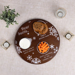Dear Santa Milk & Cookies Serving Tray