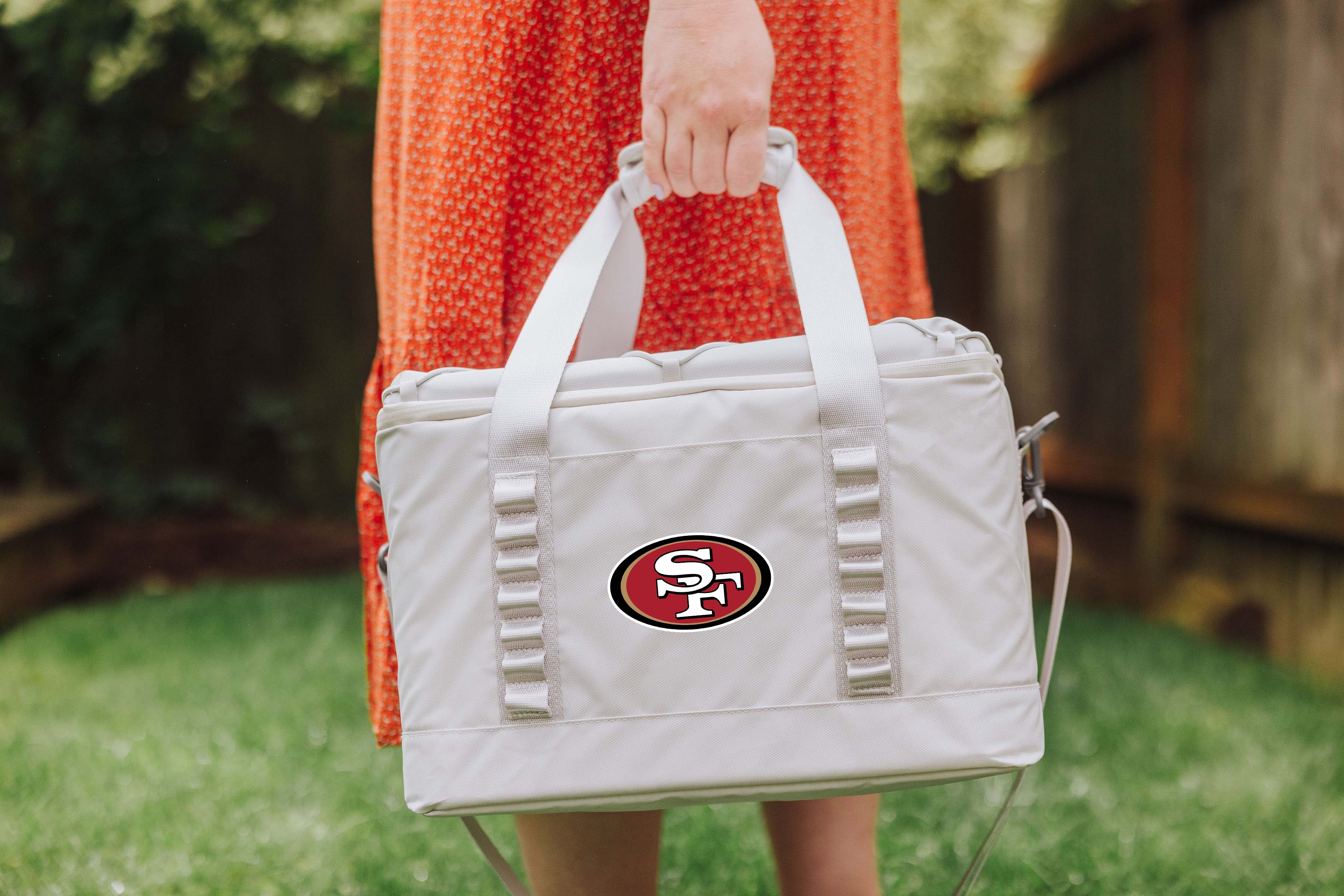 San Francisco 49ers - Tarana Superthick Recycled Cooler - 24 can-Picnic Time Family of Brands