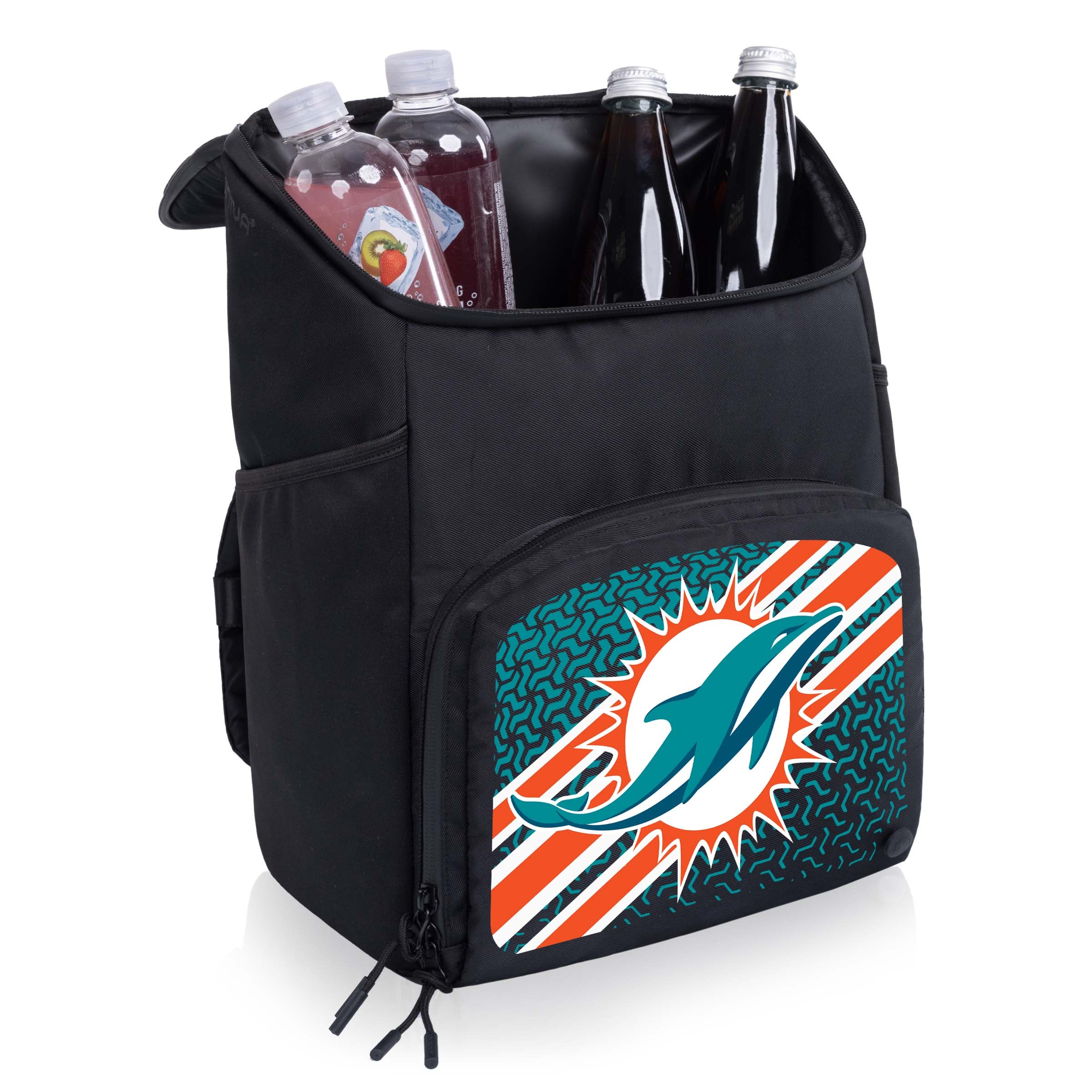 Miami Dolphins - PTX 2.0 Tarana Recycled Backpack Cooler-Picnic Time Family of Brands