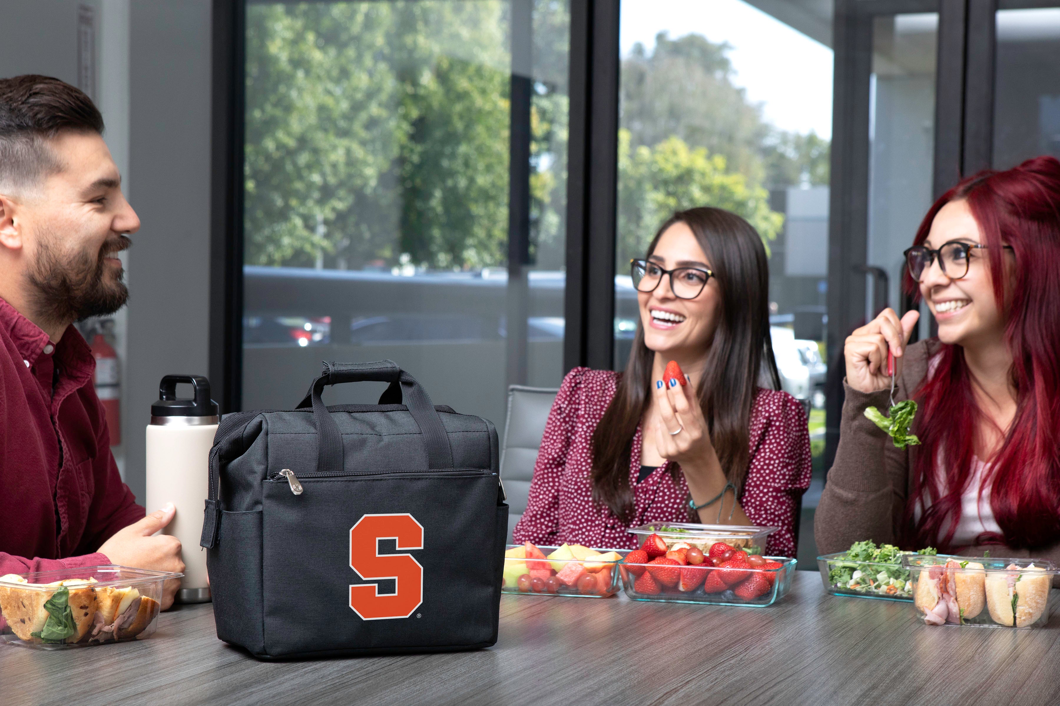 Syracuse Orange - On The Go Lunch Bag Cooler-Picnic Time Family of Brands