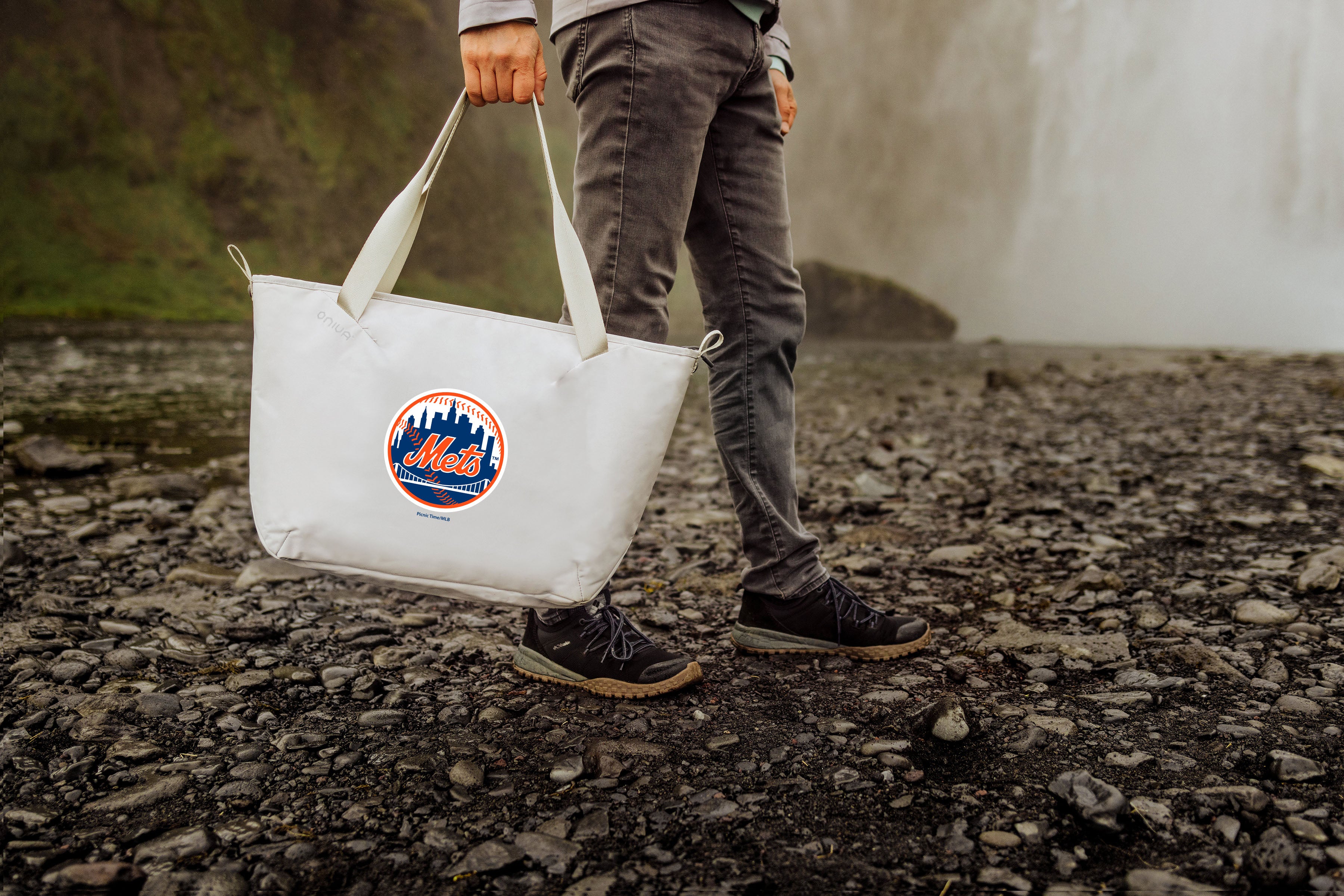 New York Mets - Tarana Recycled Cooler Tote Bag-Picnic Time Family of Brands
