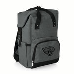 Jacksonville Jaguars - On The Go Roll-Top Backpack Cooler-Picnic Time Family of Brands