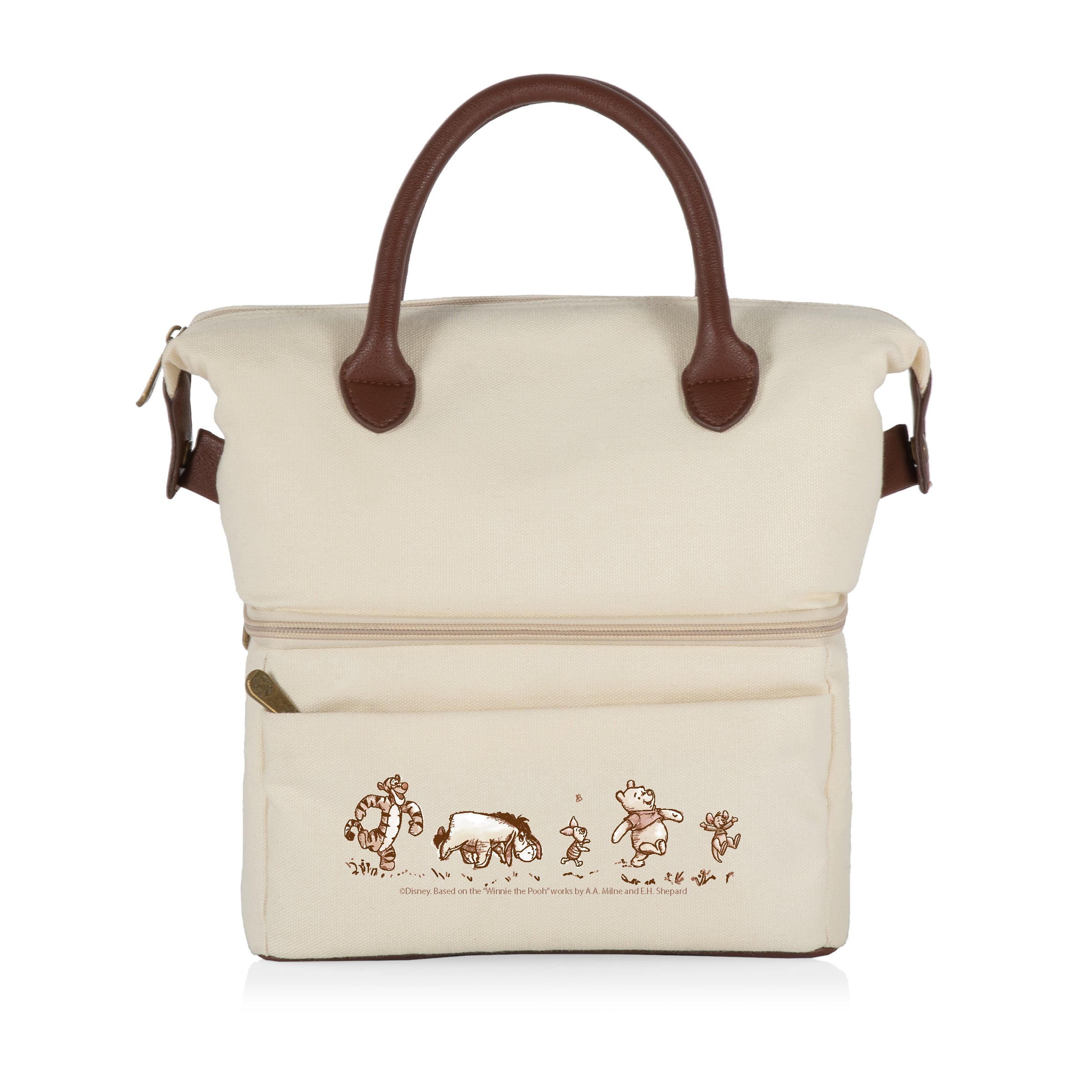 Beige with Brown Accents