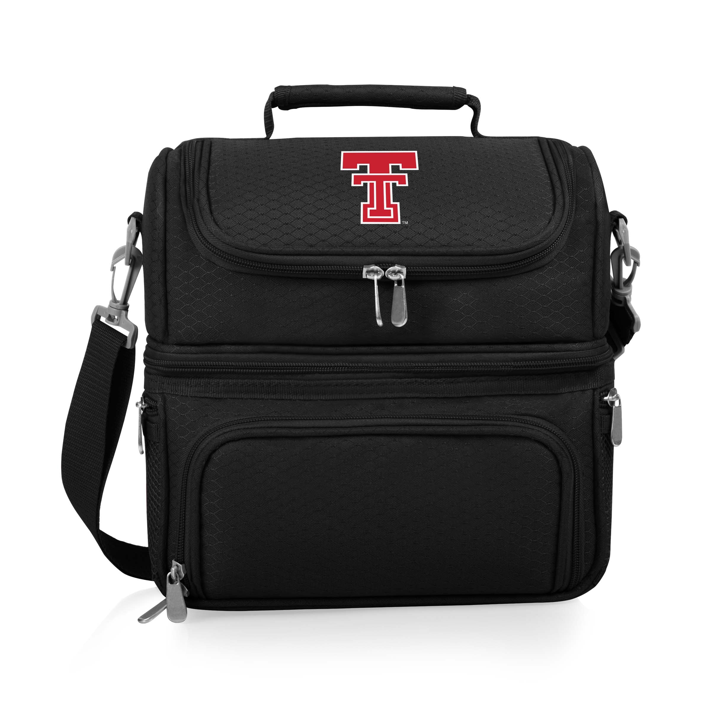Texas Tech Red Raiders - Pranzo Lunch Bag Cooler with Utensils-Picnic Time Family of Brands