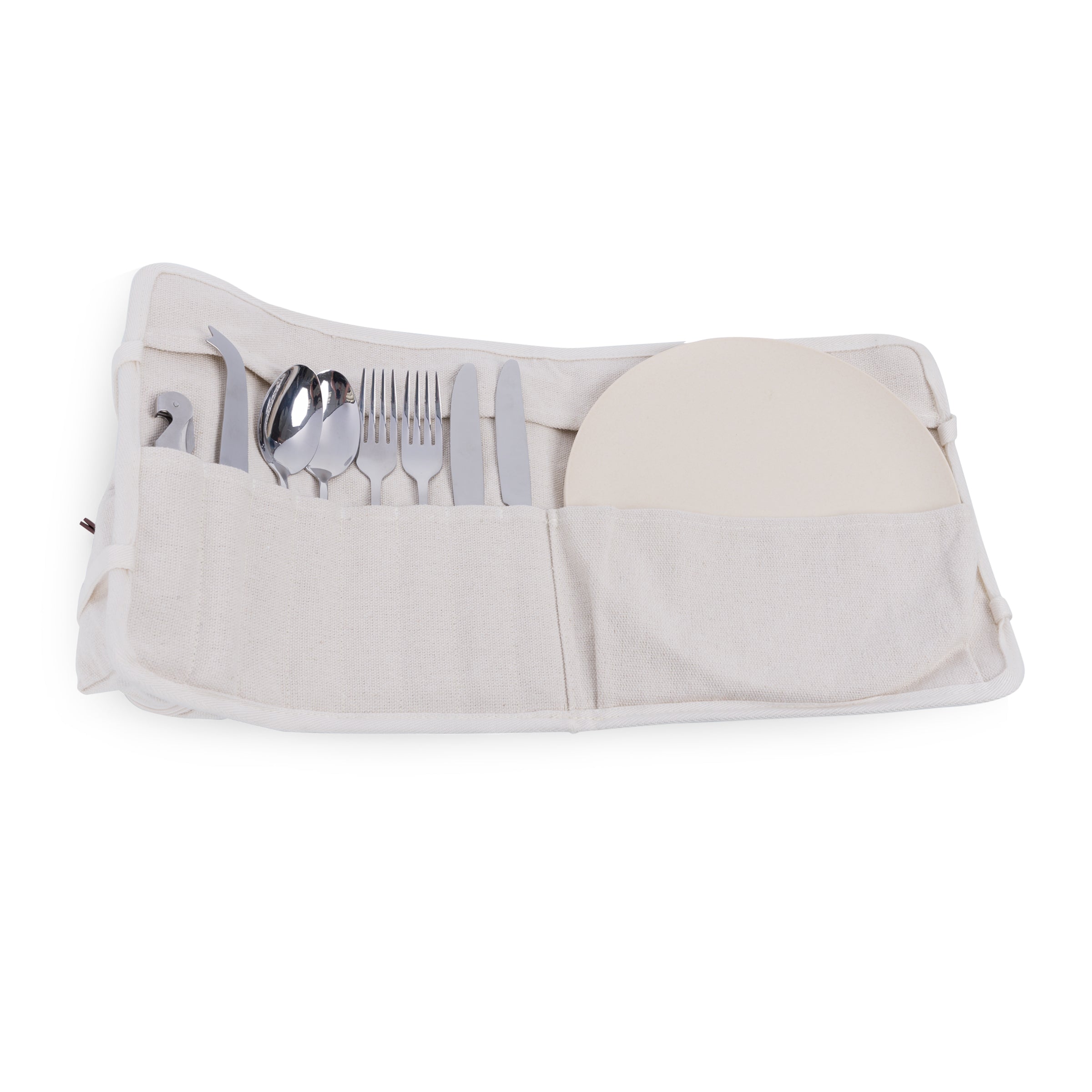 Terrabella Earth Friendly Handwoven Picnic Basket Set for 2