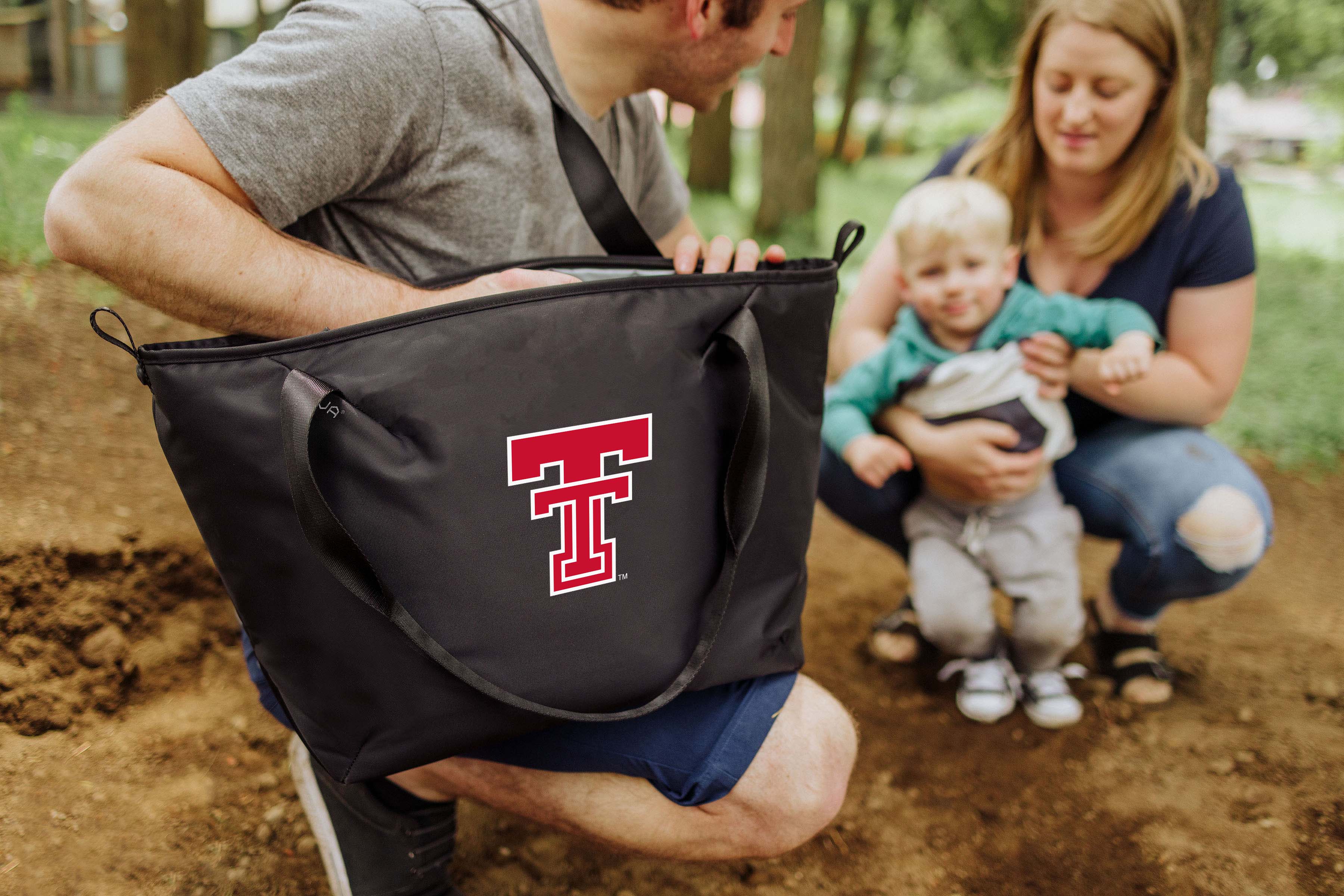 Texas Tech Red Raiders - Tarana Recycled Cooler Tote Bag-Picnic Time Family of Brands