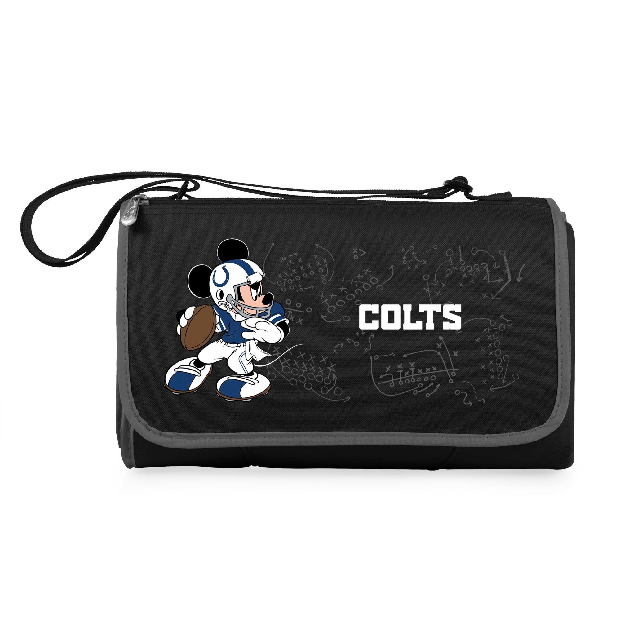 Indianapolis Colts - Mickey Mouse - Blanket Tote Outdoor Picnic Blanket