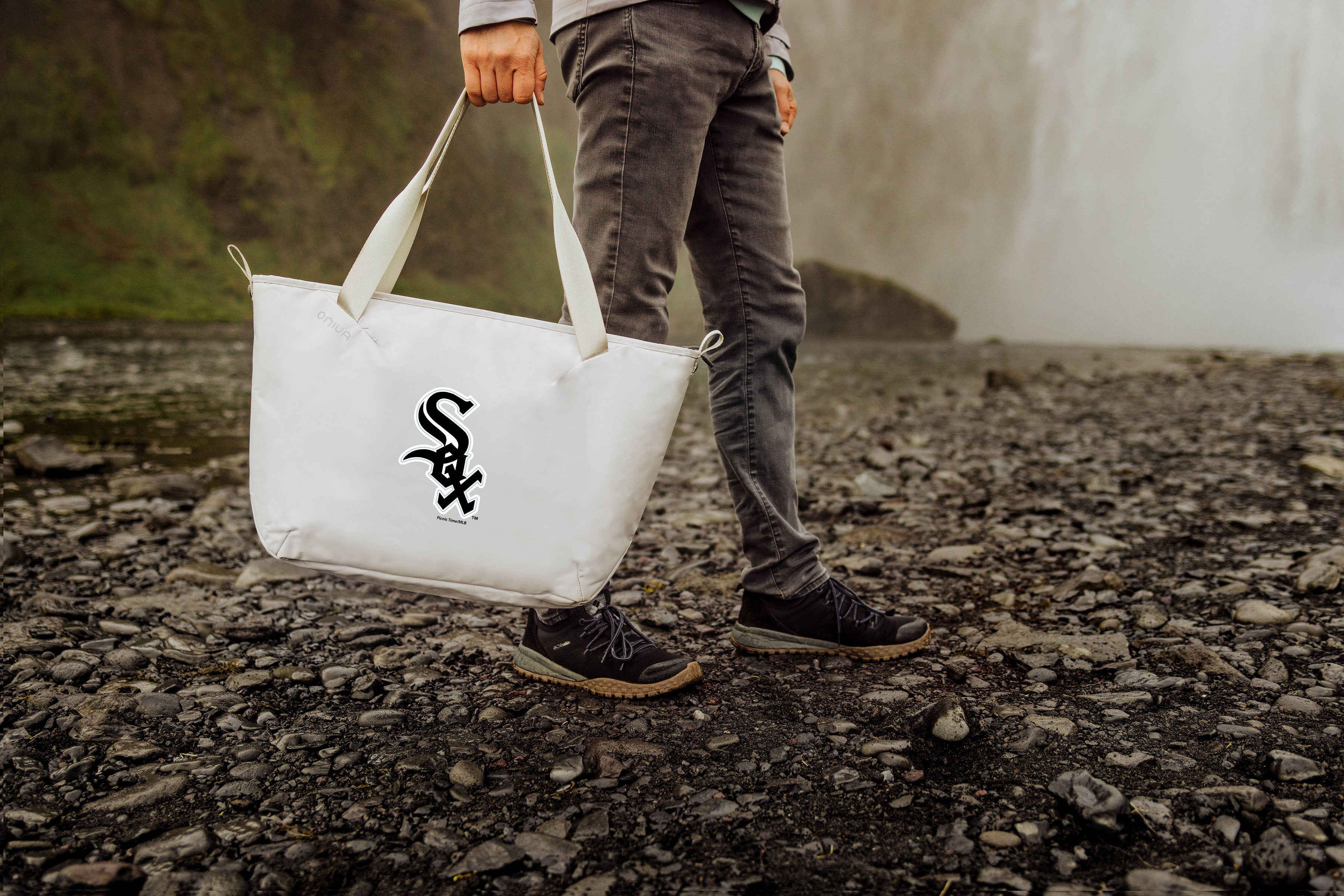 Chicago White Sox - Tarana Recycled Cooler Tote Bag-Picnic Time Family of Brands