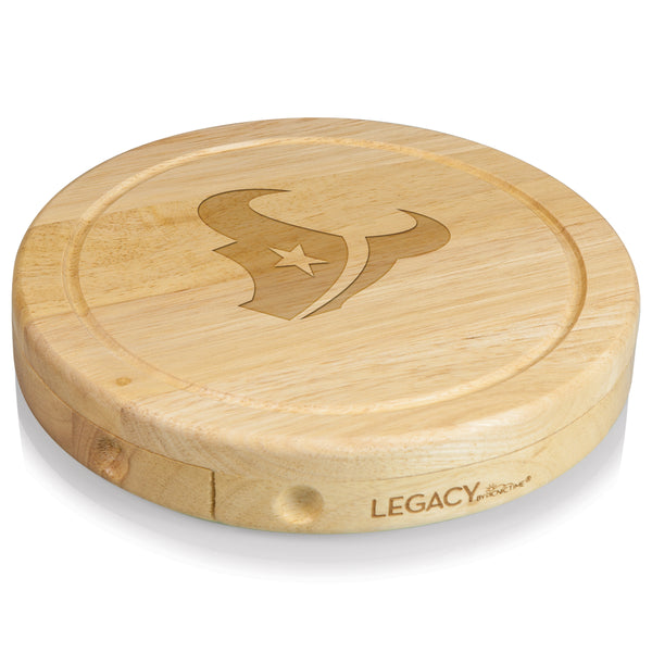 Houston Texans - Brie Cheese Cutting Board & Tools Set