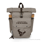 Houston Texans - Carmel Roll Top Picnic Backpack Cooler-Picnic Time Family of Brands