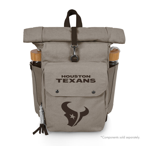 Houston Texans - Carmel Roll Top Picnic Backpack Cooler