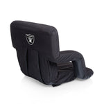Las Vegas Raiders - Ventura Portable Reclining Stadium Seat-Picnic Time Family of Brands