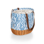 Coronado Canvas and Willow Basket Tote-Picnic Time Family of Brands