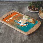 Miami Dolphins - Billboard Glass Top Serving Tray