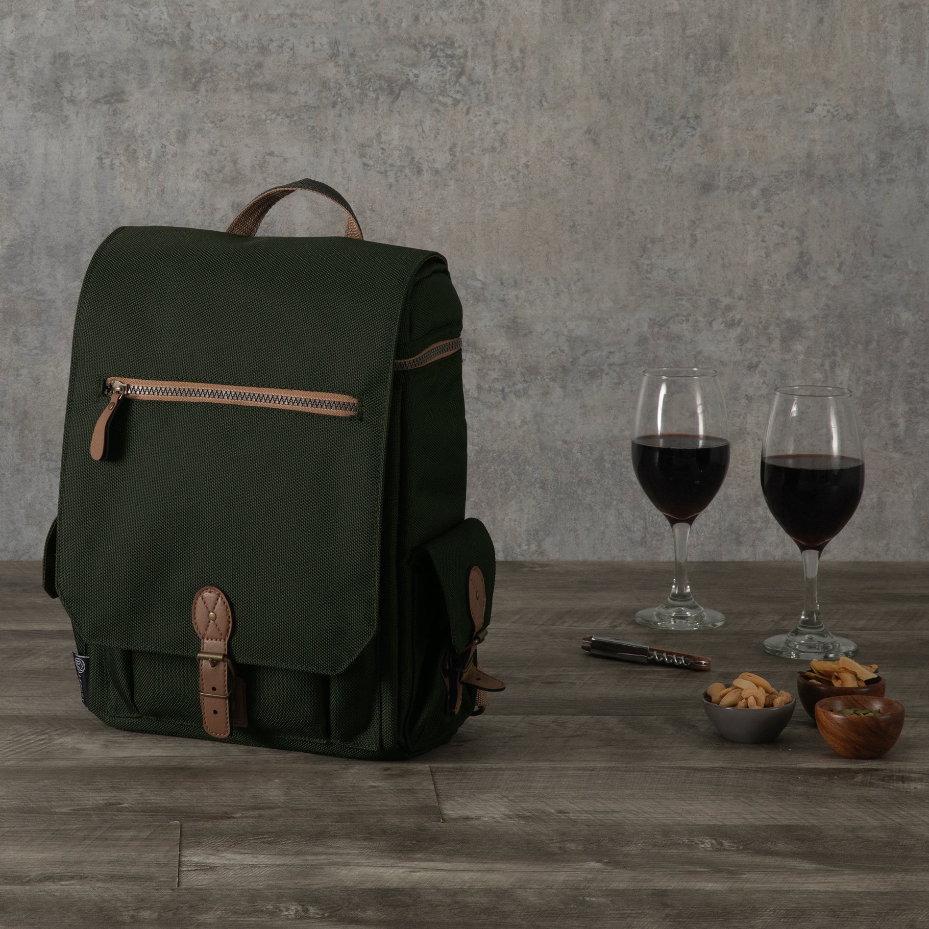 Moreno 3-Bottle Wine & Cheese Tote-Picnic Time Family of Brands